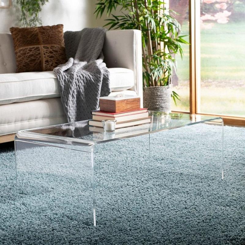 Şeffaf Pleksi Orta Sehpa 99x41x41 cm - 105832