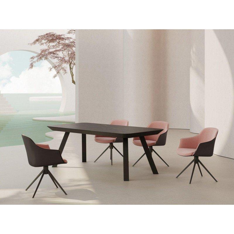 Seramik Masa 200x100 cm Açılır Mermer Desenli - 89362