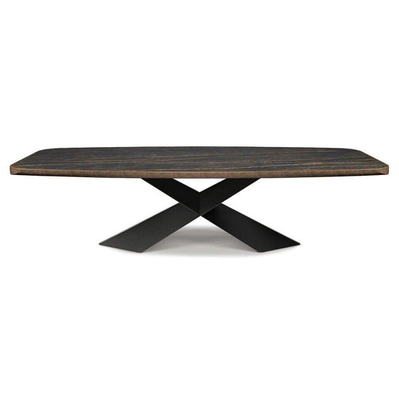 Seramik Masa 200x120 cm Fırınlanmış Çelik Ayak - 89350