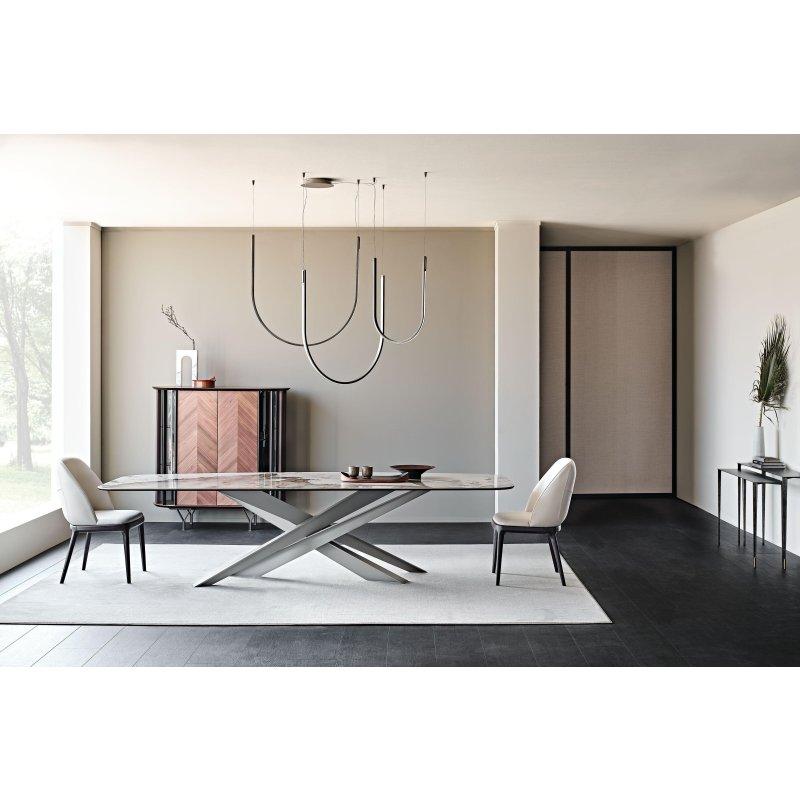 Seramik Masa 240x120 cm Endüstriyel Tasarım - 89521