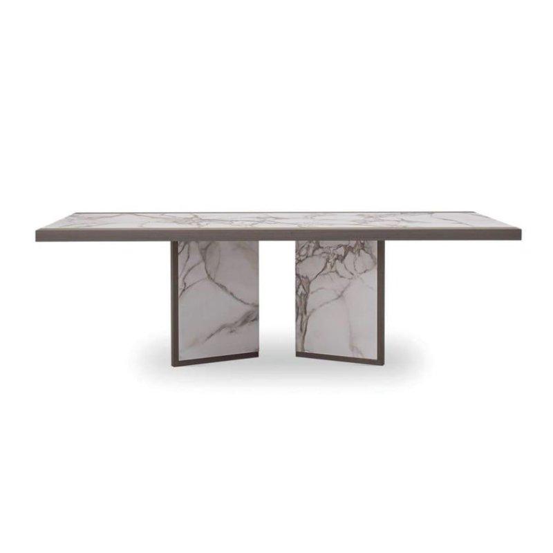 Seramik Masa Ahşap Çerçeveli 210x105 cm - 89245