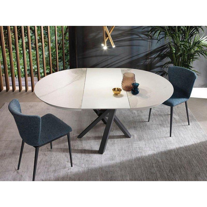 Seramik Masa Beyaz Yuvarlak 120 cm - 89716