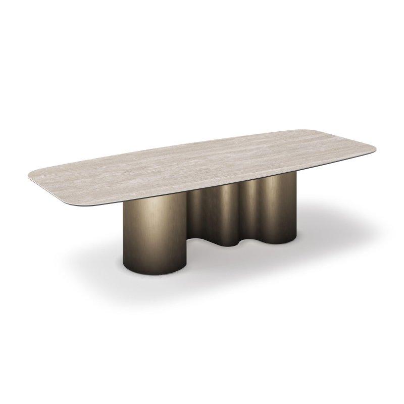 Seramik Masa Endüstriyel Çelik Taban 220x120x74 cm - 89548