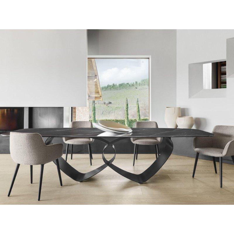 Seramik Masa Metal Ayaklı 250x110x76 cm - 89647