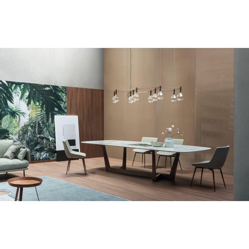 Seramik Masa Metal Trapez Tabanı 160x90 cm - 89494