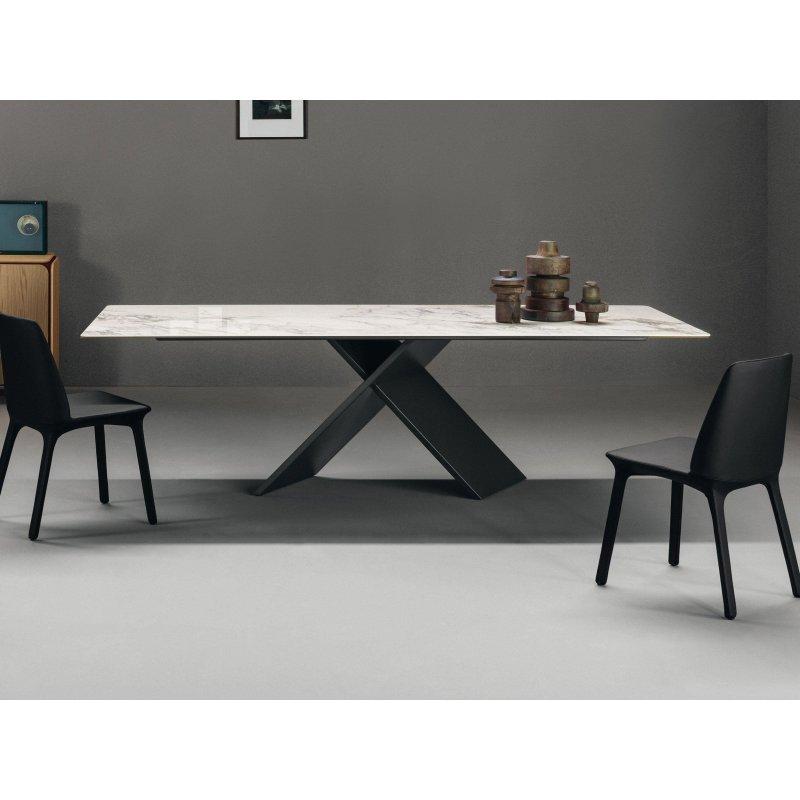 Seramik Masa Siyah Mermer Deseni 200 cm - 89344