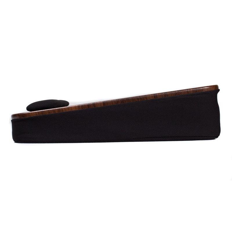Siyah Kahverengi Polyester Minderli Taşıma Saplı Laptop Sehpası-11x50x42 cm - 113232