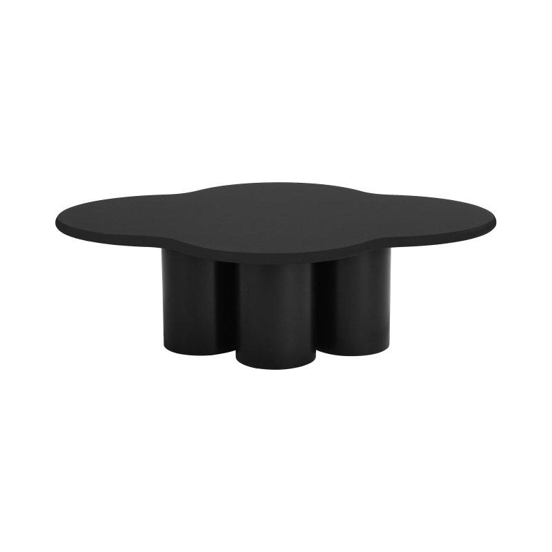 Siyah MDF Orta Sehpa 110x80 cm - 102075