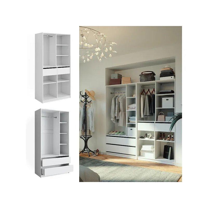 Sonoma Endüstriyel Ahşap Gardrop 100x50x200 cm - 90601