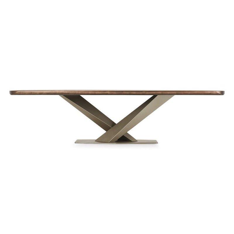 Stratos Seramik Masa 200x120 cm Titanyum Çelik Ayaklı - 89026