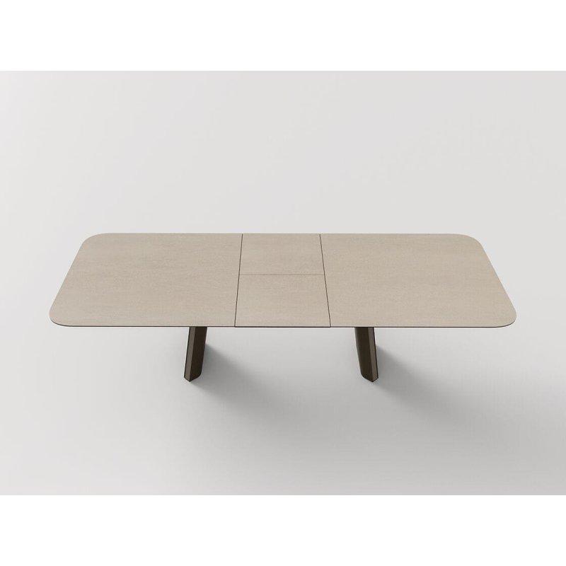 Uzatılabilir Teknik Seramik Masa Endüstriyel Ahşap Tasarım 200x100 cm - 89710