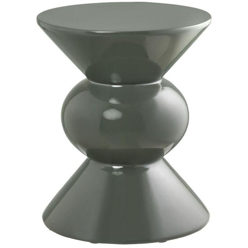 Yeşil Fiberglas Yuvarlak Yan Sehpa-34x34x41 cm - 111885 Yeşil Fiberglas Yuvarlak Yan Sehpa-34x34x41 cm - 111885