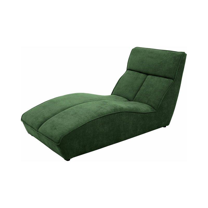 Yeşil Kadife Dinlenme Koltuğu-80x85x170 cm - 109958