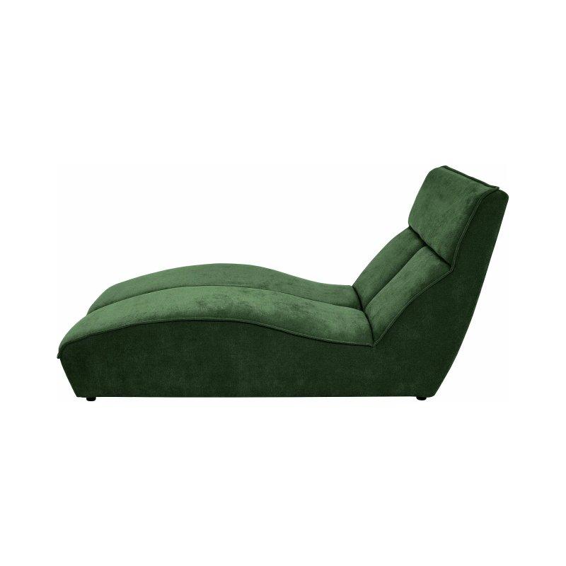 Yeşil Kadife Dinlenme Koltuğu-80x85x170 cm - 109958