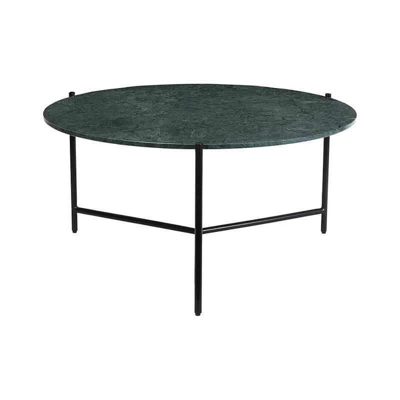 Yeşil Mermer Yuvarlak Orta Sehpa 90 cm - 102192