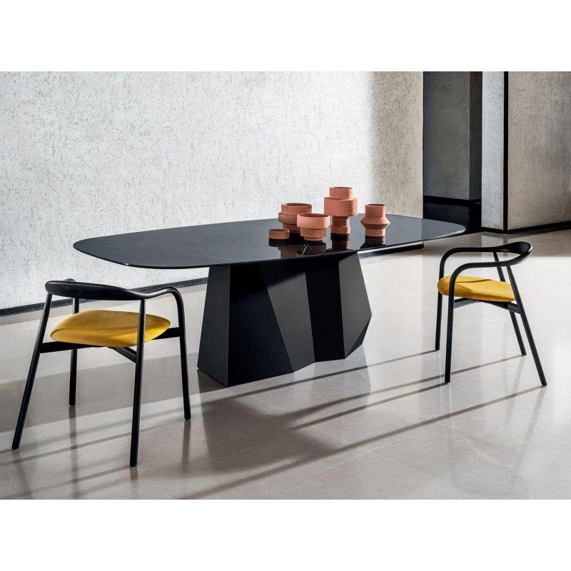 Yuvarlak Kenarları Seramik Masa 220x115 cm - 89089
