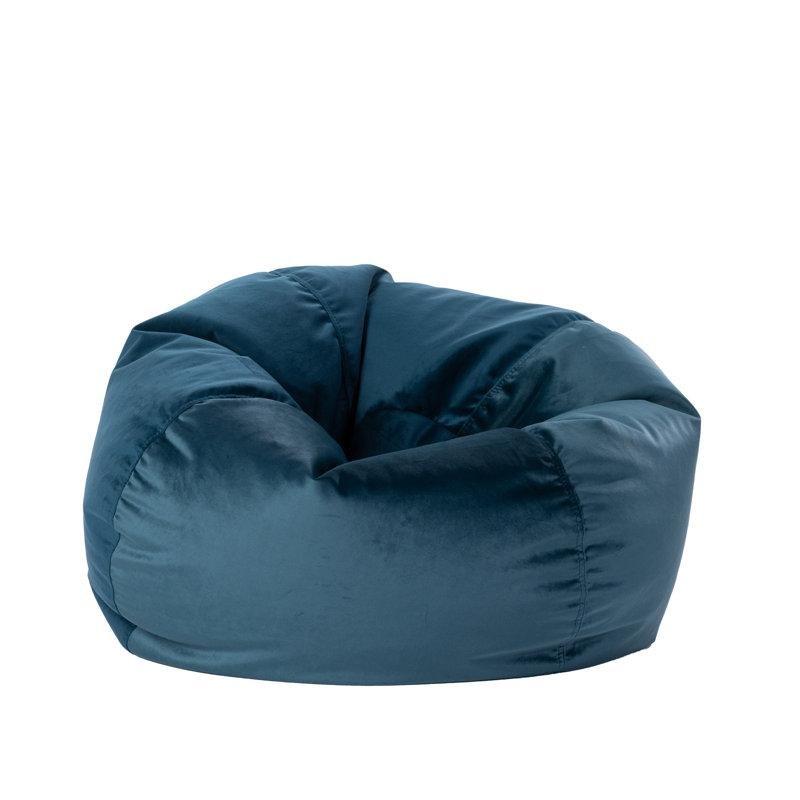 Yuvarlak Mikrofiber Puf Çocuk Dinlenme Koltuğu-76 x 76 x 44 cm - 109706