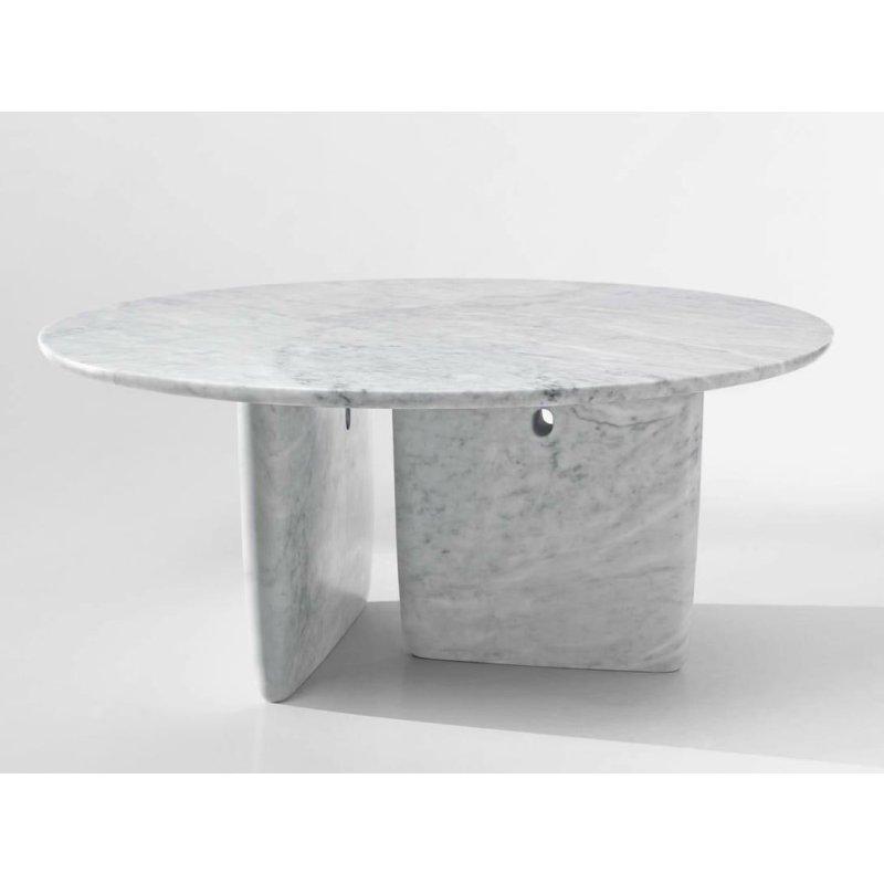 Yuvarlak Siyah Mermer Masa 150 cm - 91897