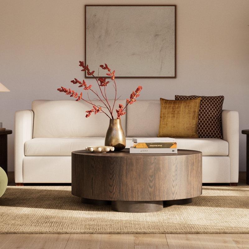 Yuvarlak Venge Orta Sehpa 107 cm - 106042