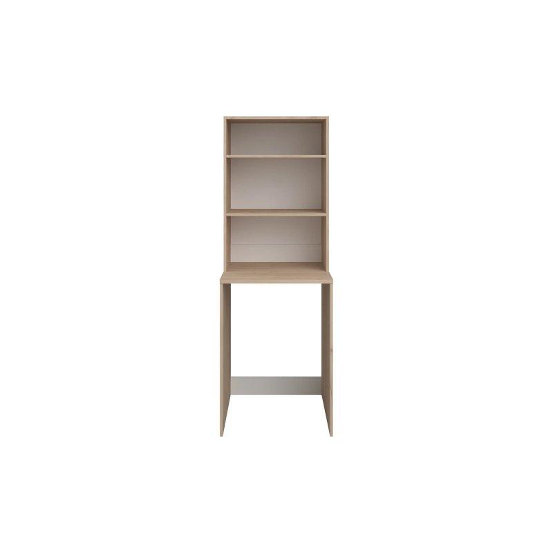 Açık Doğal Renk Raflı Çamaşır Makinesi Dolabı-65x184x66 cm - 117945