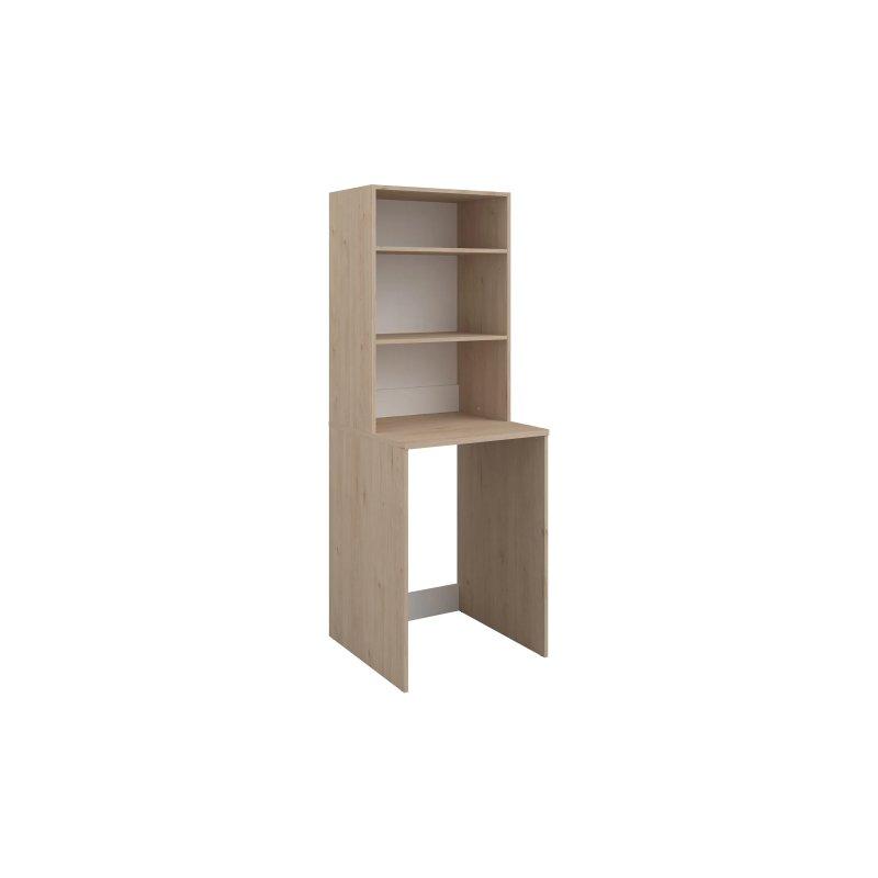 Açık Doğal Renk Raflı Çamaşır Makinesi Dolabı-65x184x66 cm - 117945