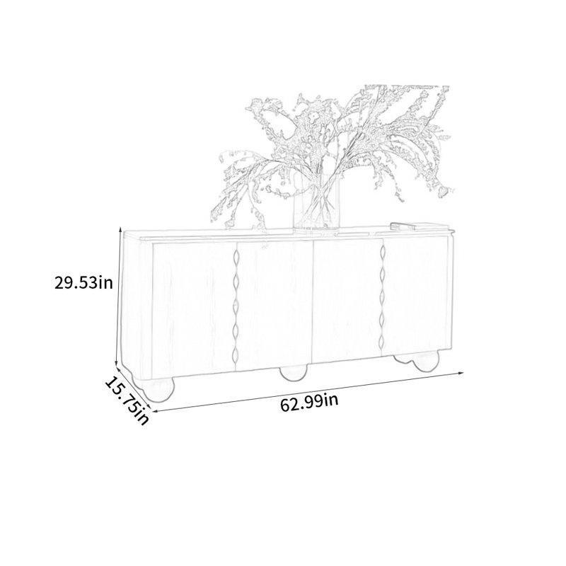 Açık Kahverengi Masif ve Endüstriyel Ahşap Dişbudak Ayaklı Üstü Mermer Konsol - 160x41x76 cm - 129142