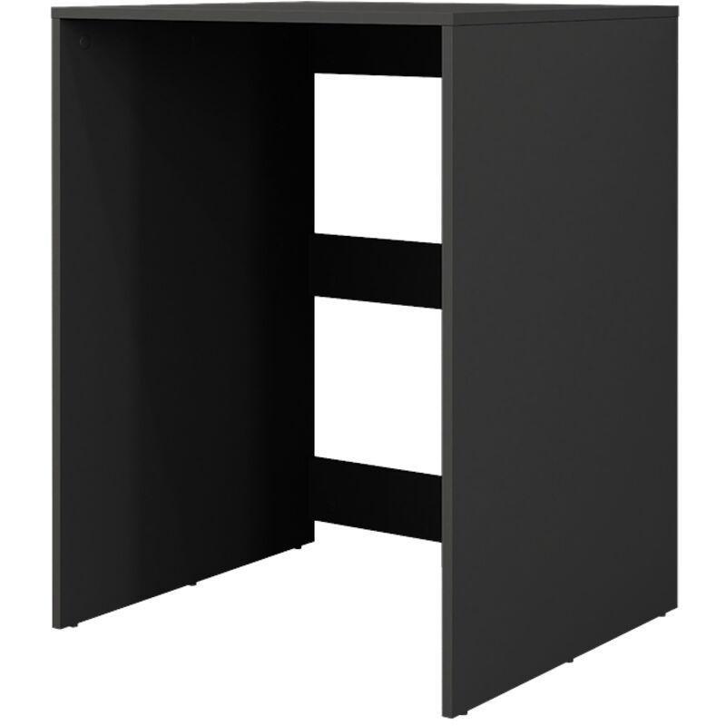 Antrasit MDF ve Yonga Levha Raflı Çamaşır Makinesi Dolabı-68x89x61 cm - 118226
