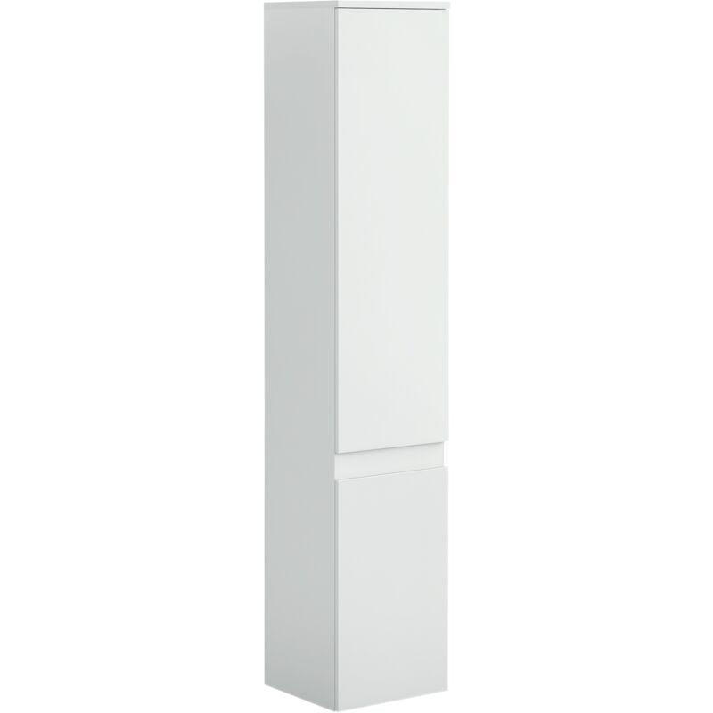 Beyaz MDF Raflı Banyo Dolabı-30x28x153 cm - 114036