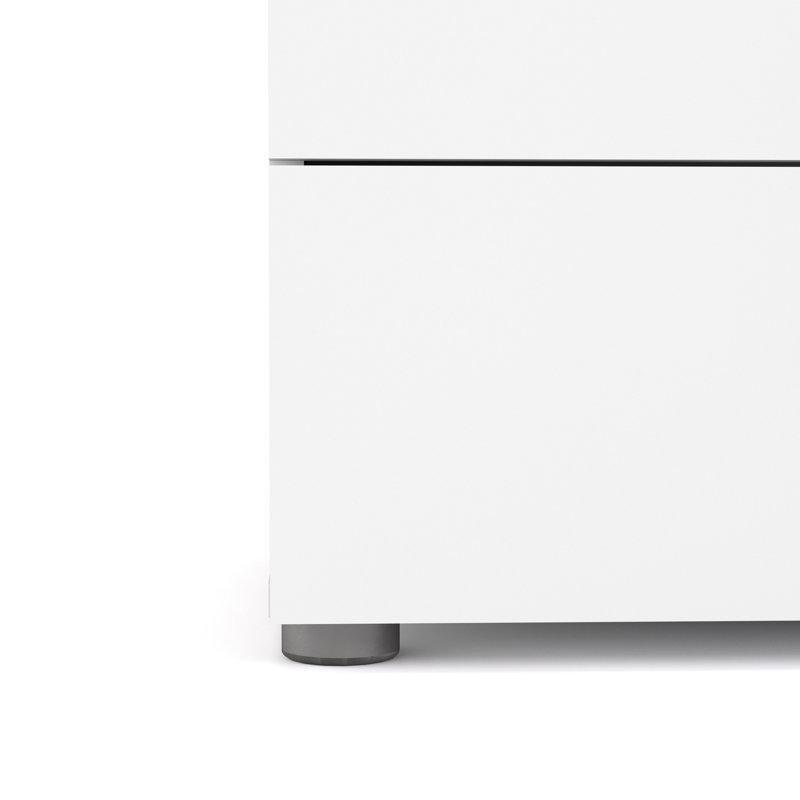 Beyaz Modern Tasarım 8 Çekmeceli Şifonyer - 140x82 cm - 123019