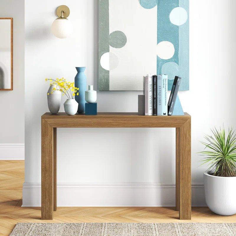 Doğal Masif Çam Dikdörtgen Koltuk Arkası Dresuar - 117x31x82 cm - 132099