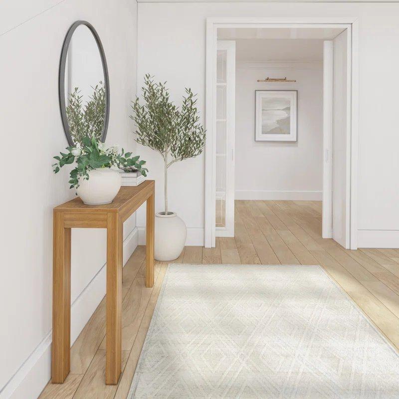 Doğal Masif Çam Dikdörtgen Koltuk Arkası Dresuar - 117x31x82 cm - 132099