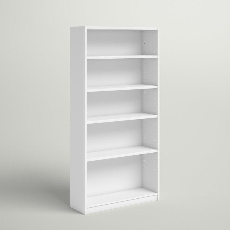 Endüstriyel Ahşap 5 Raflı Ayarlanabilir Kitaplık - 94x30x182 cm - 142042