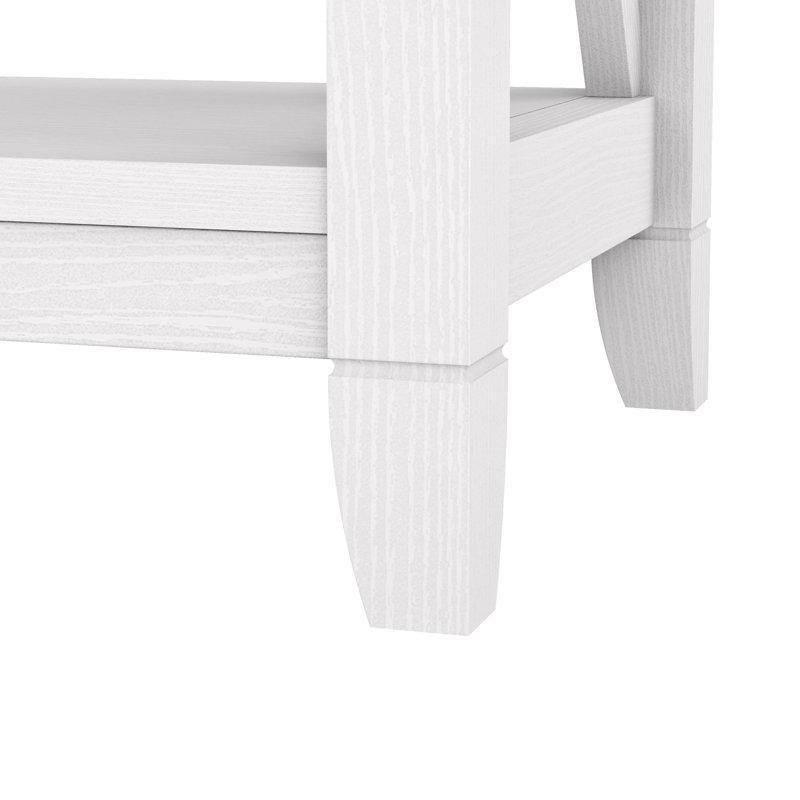Endüstriyel Ahşap X Tasarımlı 5 Raflı Ayarlanabilir Kitaplık - 81x32x168 cm - 142075