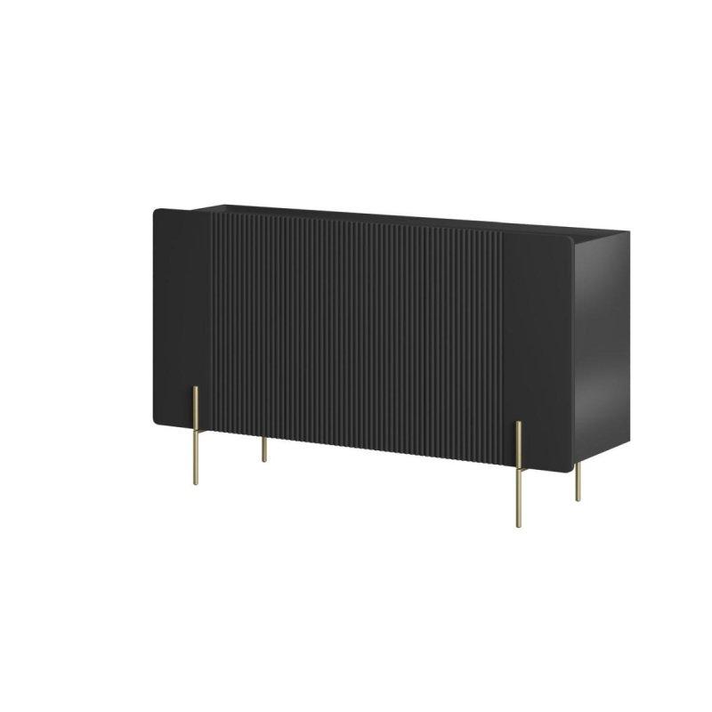 Gold Ayaklı MDF Gövde Yuvarlak Hatlı 3 Kapaklı Konsol - 150 cm - 129342