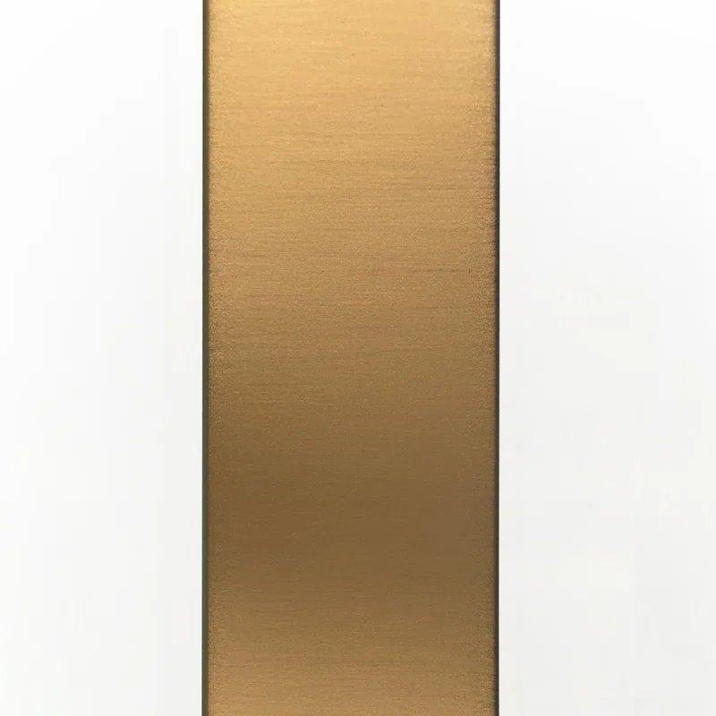 Gold Metal X Ayaklı Temperli Cam Dresuar - 140x36x77 cm - 131529