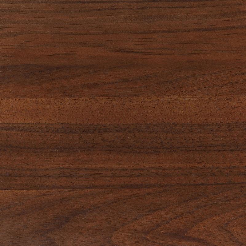 Koyu Ceviz Masif ve Endüstriyel Ahşap USB Girişli 2 Çekmeceli Komodin - 69x40x68 cm - 127301