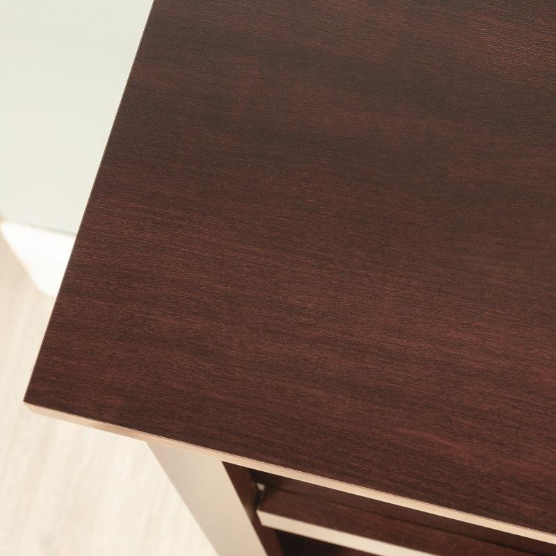 Meşe Rengi Endüstriyel Ahşap 3 Raflı Ayarlanabilir Kitaplık - 90x34x112 cm - 142090