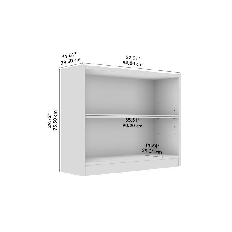 Siyah Endüstriyel Ahşap 5 Raflı 2li Set Kitaplık - 94x182x30 cm - 142030
