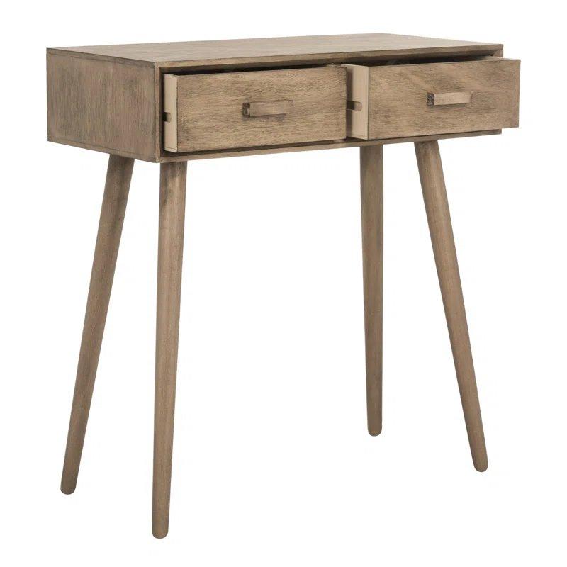Yeşil Çam ve Masif Ahşap 2 Çekmeceli Retro Dresuar - 74 cm - 132668