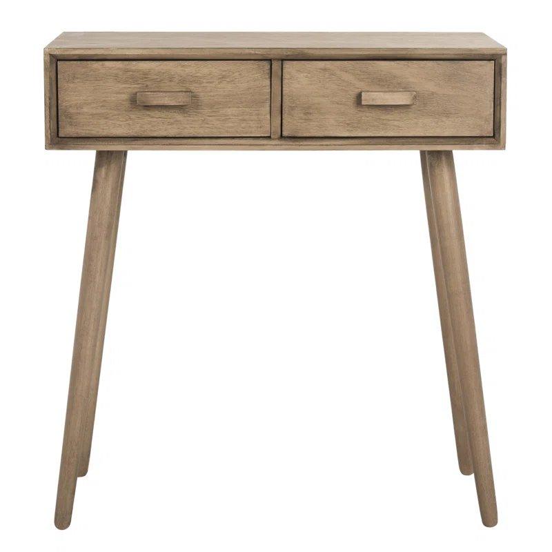 Yeşil Çam ve Masif Ahşap 2 Çekmeceli Retro Dresuar - 74 cm - 132668