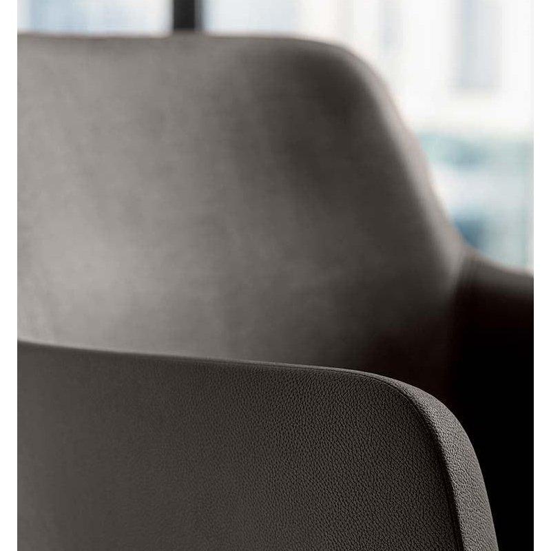 Ahşap Ayaklı Ergonomik Döşemeli Sandalye - 147381