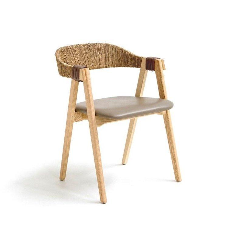 Ahşap Kolçaklı İstiflenebilir Sandalye - 147585