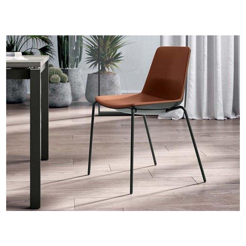 Ahşap ve Metal Yapılı İstiflenebilir Ofis ve Toplantı Sandalyesi - 147387