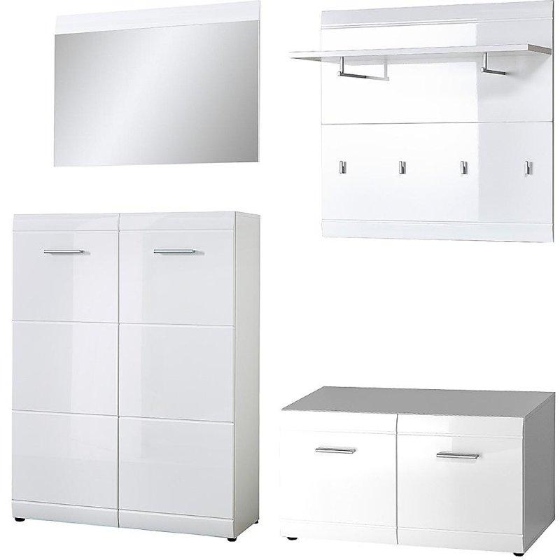 Aynalı Oturaklı 4 Parçalı Portmanto Vestiyer Seti - 201 cm - 159106