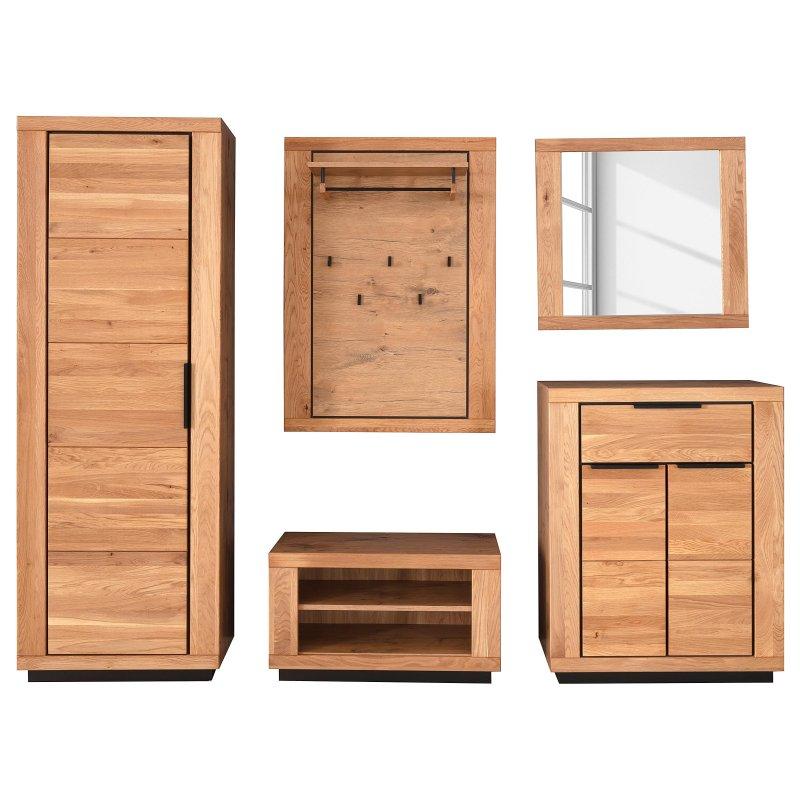 Aynalı Oturaklı 5 Parçalı Suntalam Portmanto Vestiyer Seti - 270 cm - 158842