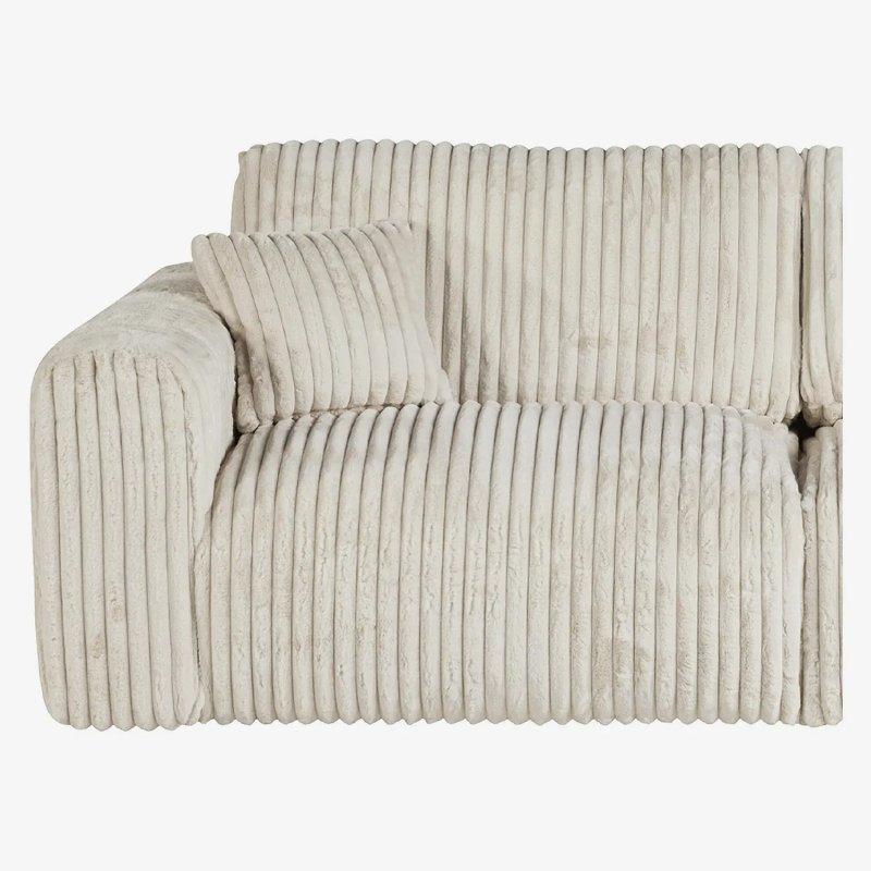Bej Fitilli Kumaş 4 Kişilik Koltuk - 252 cm - 154964