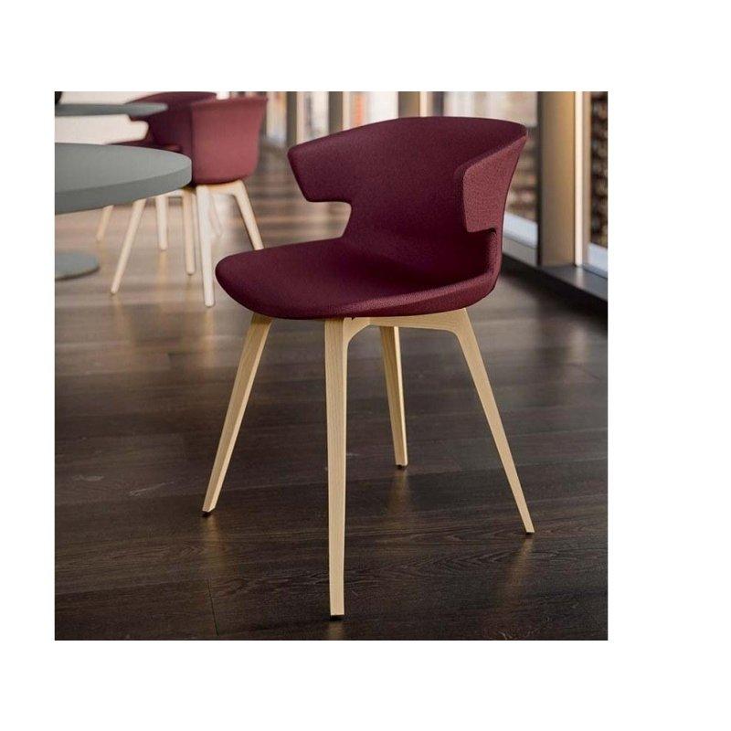 Bej Polipropilen Kolçaklı Kızak Ayaklı Sandalye - 147384