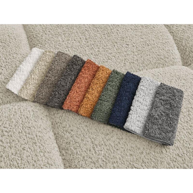 Bej Su İtici Buklet Kumaş 4 Kişilik Sabit Koltuk - 212 cm - 152153