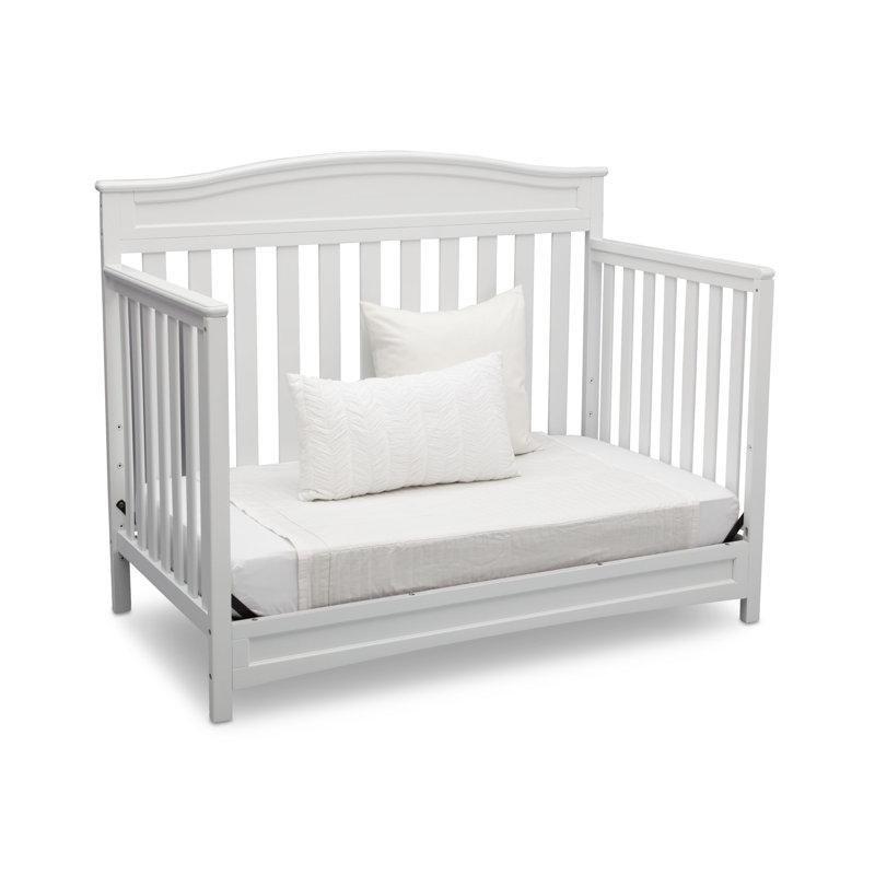 Beyaz Masif Ahşap 4ü 1 Arada Dönüşebilen Büyüyen Beşik - 142x77 cm - 162145