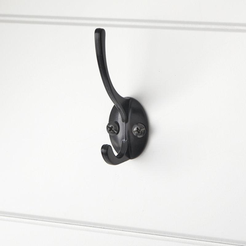 Beyaz MDF Oturaklı Ayakkabılıklı Duvara Monte Portmanto Vestiyer - 155 cm - 159679